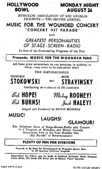 To view this Hollywood Bowl program as a larger image, click here